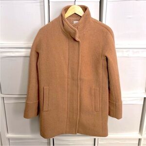 J. Crew Wool City Coat in Camel